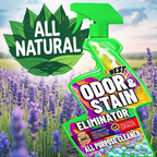 Pet Odor & Stain Eliminator Enzyme Spray 3-Pack – All-Natural Enzyme Cleaner for Dog & Cat Urine, Carpet, Upholstery, Tile & Multi-Surface Messes, Safe for Pets & Children