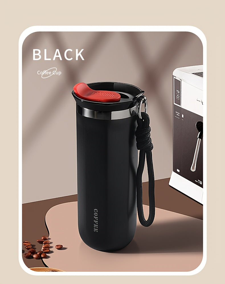Insulated Travel Mug 16.91oz 304 Stainless Steel Vacuum – Leak-Proof Non-Slip Portable Coffee Cup for Indoor & Outdoor, Winter Holiday Gift