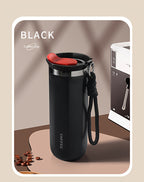 Insulated Travel Mug 16.91oz 304 Stainless Steel Vacuum – Leak-Proof Non-Slip Portable Coffee Cup for Indoor & Outdoor, Winter Holiday Gift