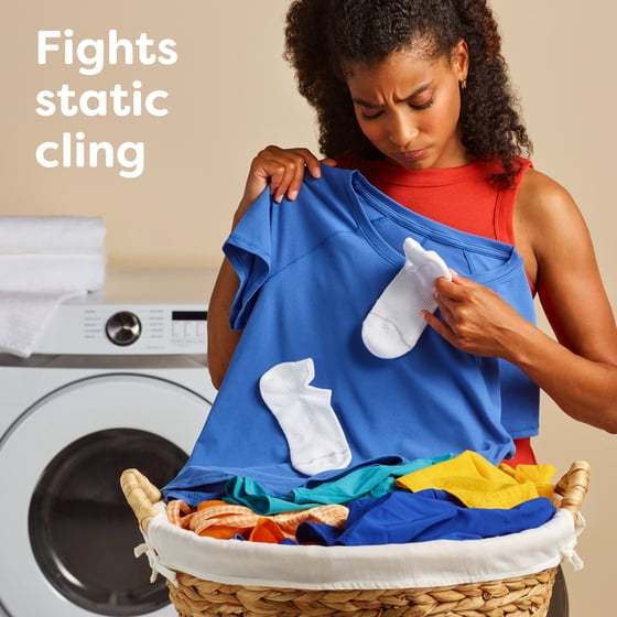 Fresh Scent Laundry Dryer Sheets 58 Count Value Pack – Everyday Fabric Softener & Static Control for Clothes, Linens & Household Fabrics with Outdoor-Inspired Fragrance