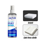 Screen Cleaner Spray Kit – Phone & Computer Screen Polishing Spray with Towel & Dust-Free Cloth for TV, Keyboard, Glasses & Camera