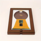 Wall-Mounted Candy Dispenser Frame – Square Hanging Candy Distribution Organizer for Halloween, Christmas, School Parties & Holiday Gifts, Available in Blue, Pink & Yellow