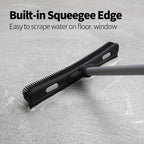 Rubber Floor Brush with Expandable Design – Soft Multi-Surface Floor Cleaner for Bathroom, Bedroom, Kitchen & Living Room, Gentle Scrubbing with Multiple Components Included