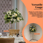 Metal Cylinder Pedestal Stand for Events – Round Cylinder Display Stand for Vase Cake Floral Arrangements, Party Wedding Celebration Table Riser, Decorative Metal Craft Stand