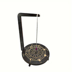 Wooden Pendulum Stand 3D Divination Crystal Display Holder | Witchcraft Altar Supplies, Necklace Display Stand for Meditation, Crystal Rituals, Boho Witch Room Decor