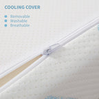 Cooling Memory Foam Mattress Bed in a Box 5 Inch & 6 Inch Medium Feel with Removable Washable Cover – Twin Twin XL Full Queen