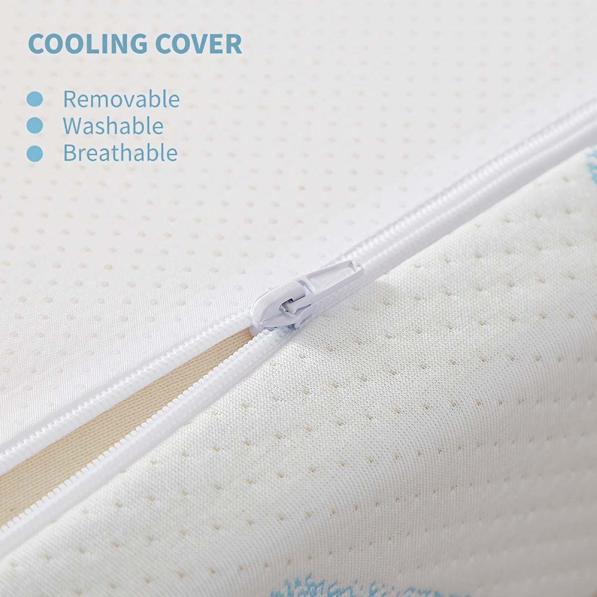Cooling Memory Foam Mattress Bed in a Box 5 Inch & 6 Inch Medium Feel with Removable Washable Cover – Twin Twin XL Full Queen