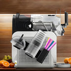 Cup Organizer for Ninja Slushie Machine FS301 & FS300 – Side-Mounted 3-in-1 Holder for Cups, Lids & Straws, Kitchen Accessory Add-On