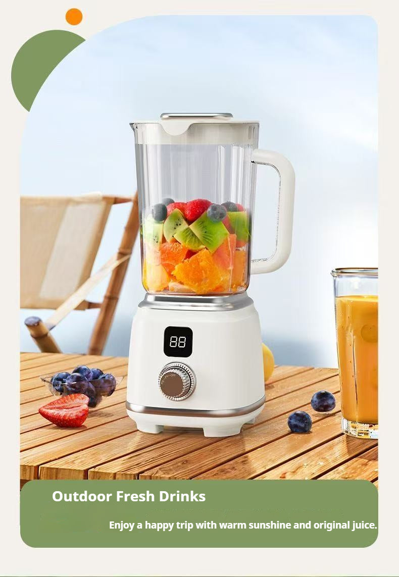 Portable Blender Cordless Personal Juicer 3000mAh - 10-Blade Smoothie Maker for Fruits & Vegetables, Dual Speed, Food Grade ABS, USB Rechargeable Mini Blender for Home Kitchen Travel Gym