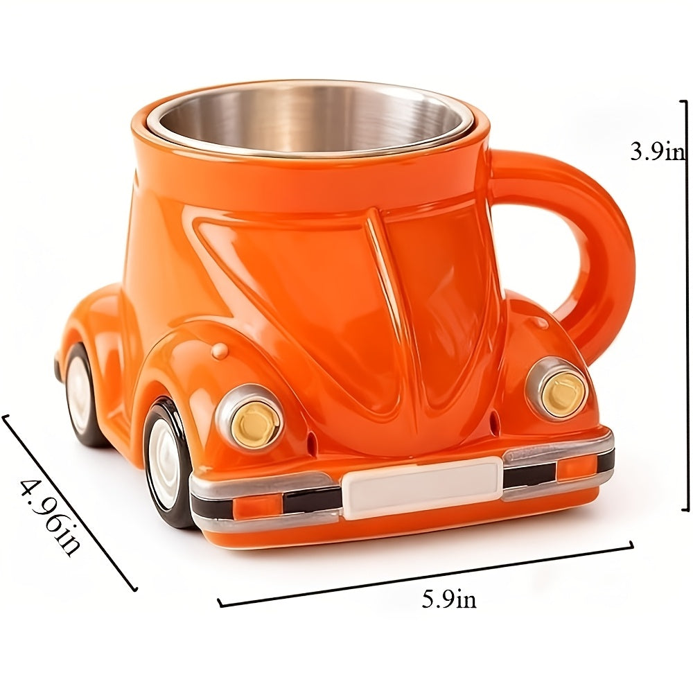 Sports Car Shaped Coffee Mug | Novelty Large Capacity Unique Drinkware Office Decor Gift for Car Lovers