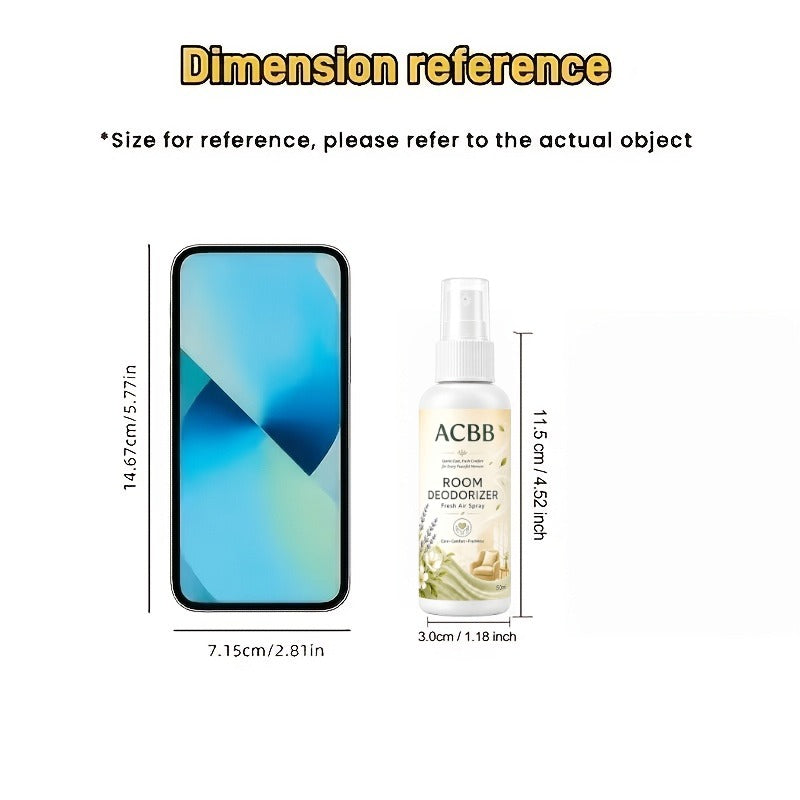 Odor Eliminator Spray for Elderly Care | Room, Bedroom & Body Odor Removal, Urine Odor Neutralizer, Air Freshener Deodorizer for Guesthouses, Hotel Bedrooms & Home, Long-Lasting Fragrance