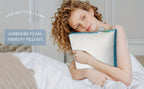 Firm Full Body Pillow for Adults – Long Bed Pillow for Side, Back & Stomach Sleepers | Supportive Body-Length Sleep Pillow in Grey & Pink