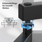 Full Motion TV Wall Mount for 37–86 Inch TVs, Heavy Duty Articulating Bracket, Swivel & Tilt, VESA 600x400mm, Holds Up to 100 lbs