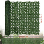 UV Resistant Artificial Ivy Privacy Fence Screen Faux Hedge Wall Panels Fake Ivy Vine Leaf Green Backdrop for Outdoor Garden Patio Balcony Backyard Indoor Decor Multiple Sizes