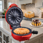 Mini Electric Cake Maker Non-Stick Fast-Heating – Muffin, Donut & Mini Cake Maker with Temperature Control – Compact Countertop Baking Appliance