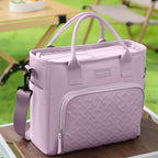 Extra Large 11L Insulated Lunch Bag & Beach Cooler Tote – Portable Thermal Food Carrier with Adjustable Shoulder Strap, Keeps Meals Hot or Cold, for Outdoor, Work, Beach & Picnic, 4 Colors