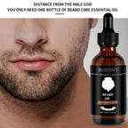 Sandalwood Beard Care Essential Oil 30ml, Plant-Based Beard Oil for Men, Moisturizes Softens & Smooths Facial Hair for a Polished Well-Groomed Look