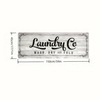 Non-Slip Runner Rug Washable Machine Wash Kitchen Mat Laundry Room | Front of Washer Dryer Bathroom Hallway Porch Floor Mat – White Blue Green Black Red, 45x120 & 45x150cm Easy Care