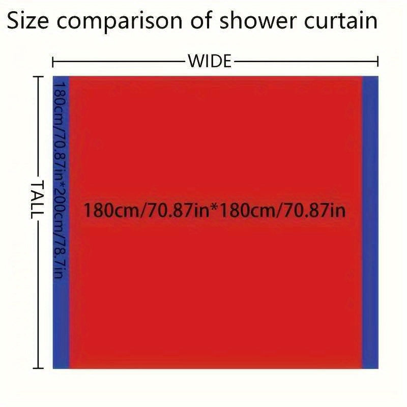 4-Piece Vintage Shower Curtain Set with Hooks, Non-Slip Floor Mat, Toilet U-Mat & Lid Cover — Waterproof Odor-Free Decorative Bathroom Ensemble, Ideal Gift