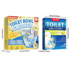 Lemon Toilet Effervescent Cleaning Tablets – Stubborn Stain Remover & Deodorizer, 12pc Cleaning Blocks or 24pc Bubble Tablets