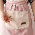 3-Pack Cute Princess Aprons with Large Pockets, Colorful Kitchen Cooking Aprons for Women, Adjustable Baking Aprons for Coffee Shop, Restaurant & Home Use, Great Gift for Her