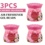 Air Freshener Scented Beads 3-Pack 14oz Each Long-Lasting Fragrance Odor Eliminator for Home Room Closet Bathroom Car Office Fabric Aromatherapy Multiple Scents