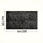 UV Block Shade Net 13x20ft 40-50% UV Block Black Olefin Fabric Heat Reduction Mesh for Plant Protection Greenhouse Garden Cover with 25 Cable Ties