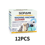 Washing Machine Cleaning Tablets – Deep Clean & Odor Eliminator for HE, Top Load & Front Load Washers – Removes Pet Odors, Hair & Lint Buildup with Lemon Fresh Sodium Bicarbonate Formula