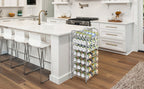 7-Tier Can Rack Organizer for Pantry | Holds 84 Cans Metal Can Dispenser with Adjustable Dividers for Kitchen Cabinet