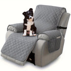 Recliner Chair Cover Non-Slip Pet-Friendly Integrated Furniture Protector Slipcover for Armchair Single Sofa Easy Install Machine Washable for Dogs Cats Living Room