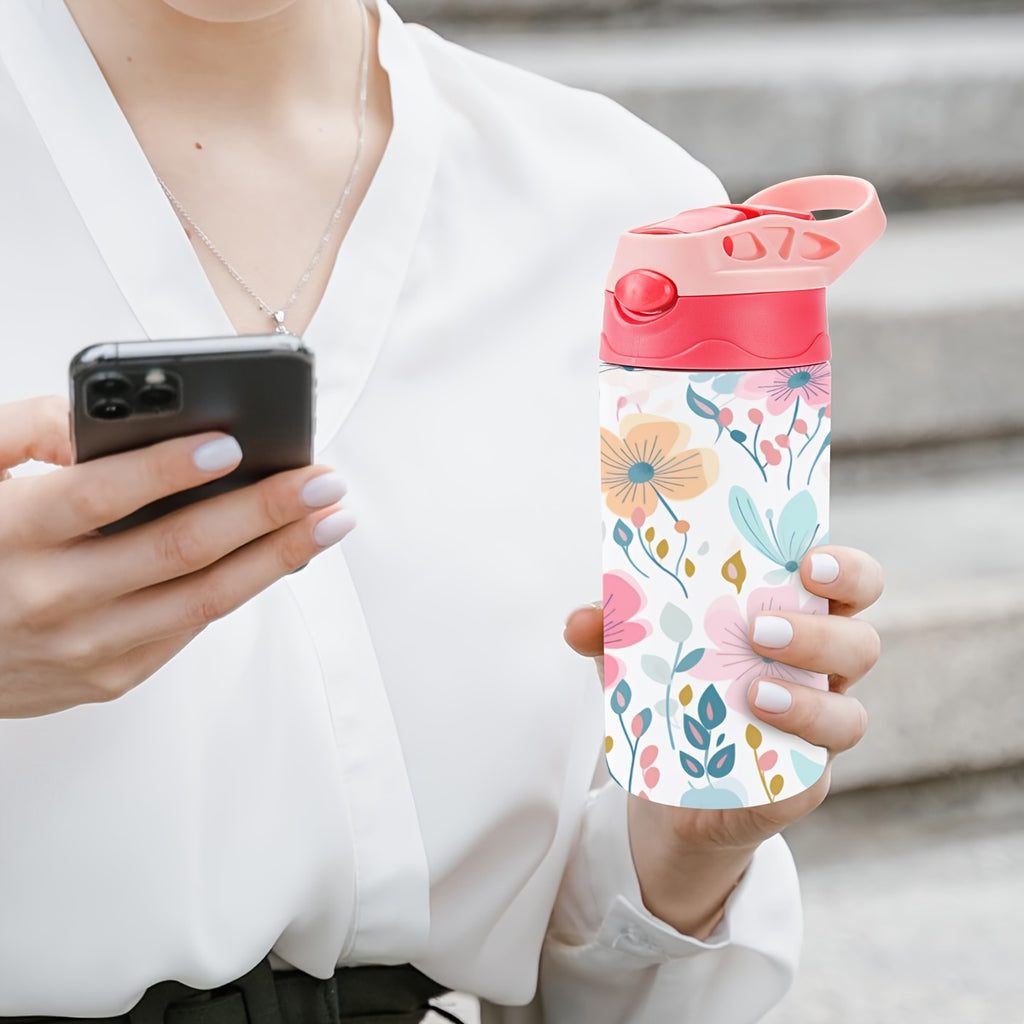 12oz Sublimation Tumblers 5-Pack – Stainless Steel Insulated Blanks with Lids & Straws, Perfect for Weddings, Events, Camping & Custom Projects