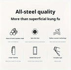 316 Stainless Steel Insulated Water Bottle 800ml/27oz with Carrying Sling - Keeps Cold 24 Hrs & Hot 10 Hrs, Portable Travel Bottle for Camping Hiking Driving, Gradient Blue Red Steel