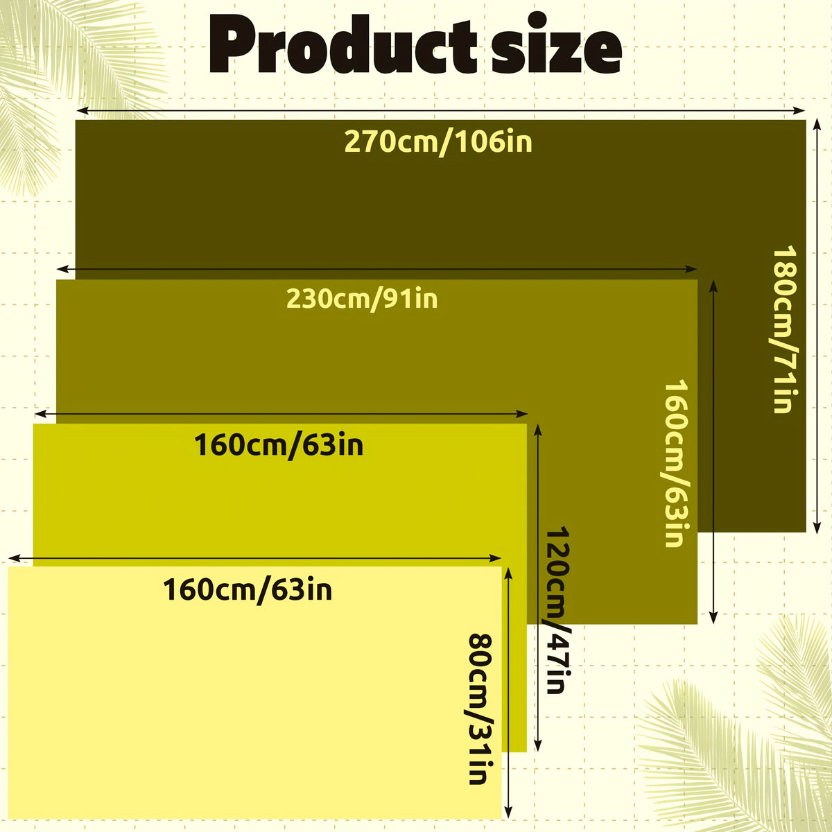 Fluffy Plush Area Rug 1.6 Inch Thick Non-Slip Machine Washable Polyester Tie Dye Rectangle Carpet for Living Room Bedroom Multiple Sizes and Colors