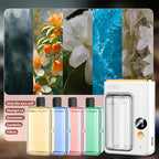 Essential Oil Diffuser and Humidifier USB Powered Auto Shut-Off Quiet Compact Aromatherapy for Home Bedroom Bathroom Office with Essential Oil Sets Hilton Shangri-La Gardenia Ocean Encounter
