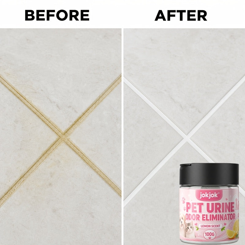Pet Urine Deodorizing Powder – Powerful Odor Neutralizer & Moisture Absorber for Cat & Dog Urine, Long-Lasting Fresh Scent, Gentle Formula for Carpets, Sofas, Pet Beds, Mattresses & Car Mats