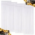 Sequin Backdrop Curtains – Glitter Party & Wedding Background Panels, 2ft×8ft per Panel, 4/6/8 Panel Sets, 29 Colors for Birthday, Stage, Bridal & Event Decor