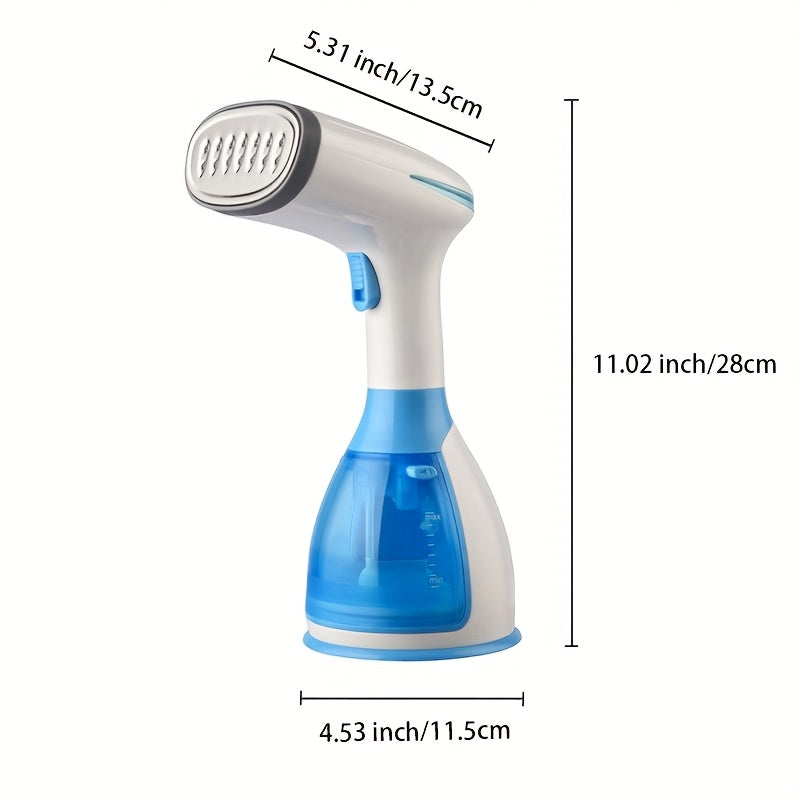 Handheld Garment Steamer 1500W Fast Heating – 9.47oz Removable Water Tank, 30-Second Heat-Up, Portable Fabric Steamer for Clothes at Home, Travel & Office | with Accessories