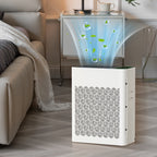 HEPA Air Purifier for Large Rooms Up to 1095 Sq Ft – PM2.5 Display, Air Quality Sensor, Auto Mode & Timer, Home Office Family Room Air Cleaner, Black White Grey Silver