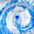 Blue Dissolve Toilet Tank Cleaning Tablets – 15-Day Long-Lasting Deodorizer, Stain Remover & Tank Cleaner | 20, 50 or 100 Count | Safe for Plastic & Porcelain