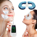 EMS Microcurrent Eye Massager Facial Lifting Device, Low-Frequency Tightening Tool for Eye Corners, Masseter Muscle Relaxation & Facial Slimming