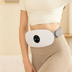Electric Abdominal Massager 9-Level Intensity USB Rechargeable EMS Belly Muscle Stimulator for Daily Relaxation & Fitness Gift