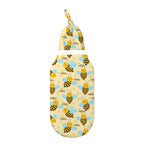 Baby Swaddle Blanket Stretchy Wrap for Newborns & Infants – Soft Receiving Blanket in 5 Nature-Inspired Patterns, Butterfly, Sunflower, Bee, Life Tree & Moon Star