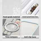 Large Capacity Grain Storage Container Sealed Rice Box Insect-Proof Moisture-Proof Flour Storage Bin for Rice Grains - Multiple Sizes