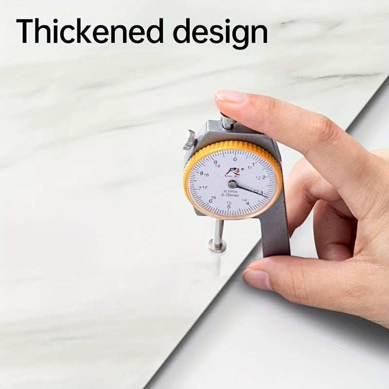 3D Marble Peel and Stick Wall Tiles 20/50pcs, Self-Adhesive Foam Wall Panels & Wall Stickers for Bathroom, Kitchen, Living Room & Bedroom Renovation, Easy to Cut & Clean, Grey Marble, Not Real Tile