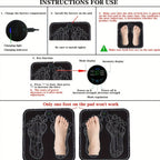 EMS & TENS Foot Neuromuscular Massager, Electric Foot & Leg Stimulator for Blood Circulation Improvement, Adjustable Modes & Intensity Levels, USB Rechargeable, Neuropathy & Fatigue Relief for Men & Women