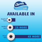 Ultra Soft Mega Roll Toilet Paper 200 Sheets – Available in 6 & 16 Count, Double & Mega Rolls, Cushiony Thick 2-Ply Bath Tissue for the Whole Family
