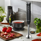 400W Immersion Hand Blender Stick Mixer with 304 Stainless Steel Blades, 2 Speeds & Turbo Mode, Detachable Base – 5-in-1 Set Available, Perfect for Soups, Smoothies, Purees & Baby Food