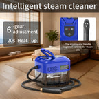 Handheld Steam Cleaner Large-Capacity with Extra-Large Water Tank – Rapid Heating Portable Multi-Function Cleaner for Floors, Cars, Fabrics, Kitchen & Bathroom Tile Grout