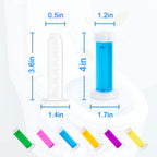 Toilet Bowl Cleaning Gel Flowers 84/168 Pcs Freshener Deodorizer Prevents Stains Limescale Safe on Glaze for Home RV Yacht Kitchen Sink Bathroom Essentials