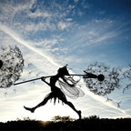 Stainless Steel Dancing Flower Fairy & Dandelion Garden Sculpture, Weather-Resistant Metal Outdoor Art Decor for Patio, Courtyard & Lawn, No Electricity Needed, Valentine's Day & Holiday Gift